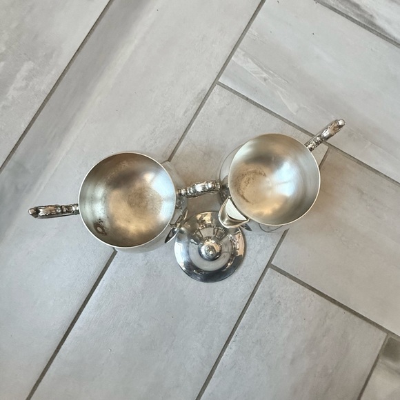 Silver plated tea set 4 pieces Vintage Oneida - Picture 13 of 16